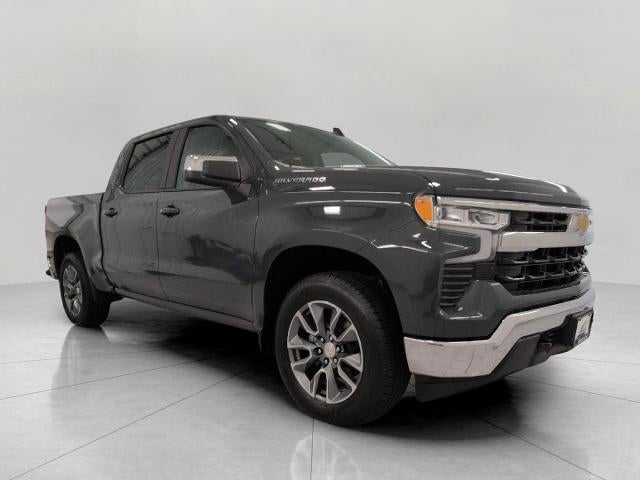 2026 Chevrolet Silverado 1500 LT (2FL) in Cypress Gray — front three-quarter view