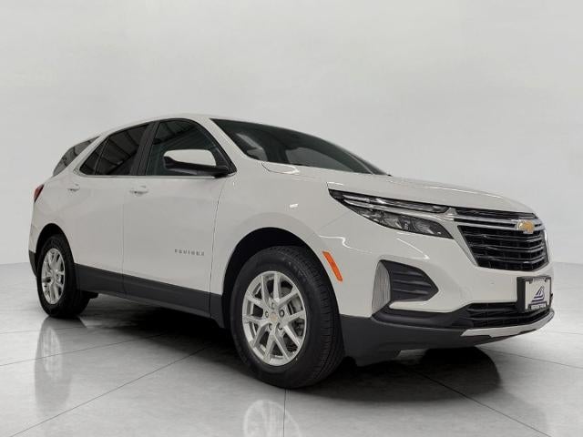 2024 Chevrolet Equinox LT in Summit White — front three-quarter view